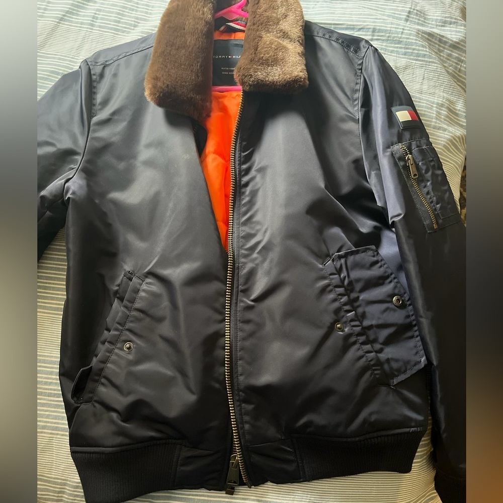 Tommy Hilfiger Navy Blue Jacket